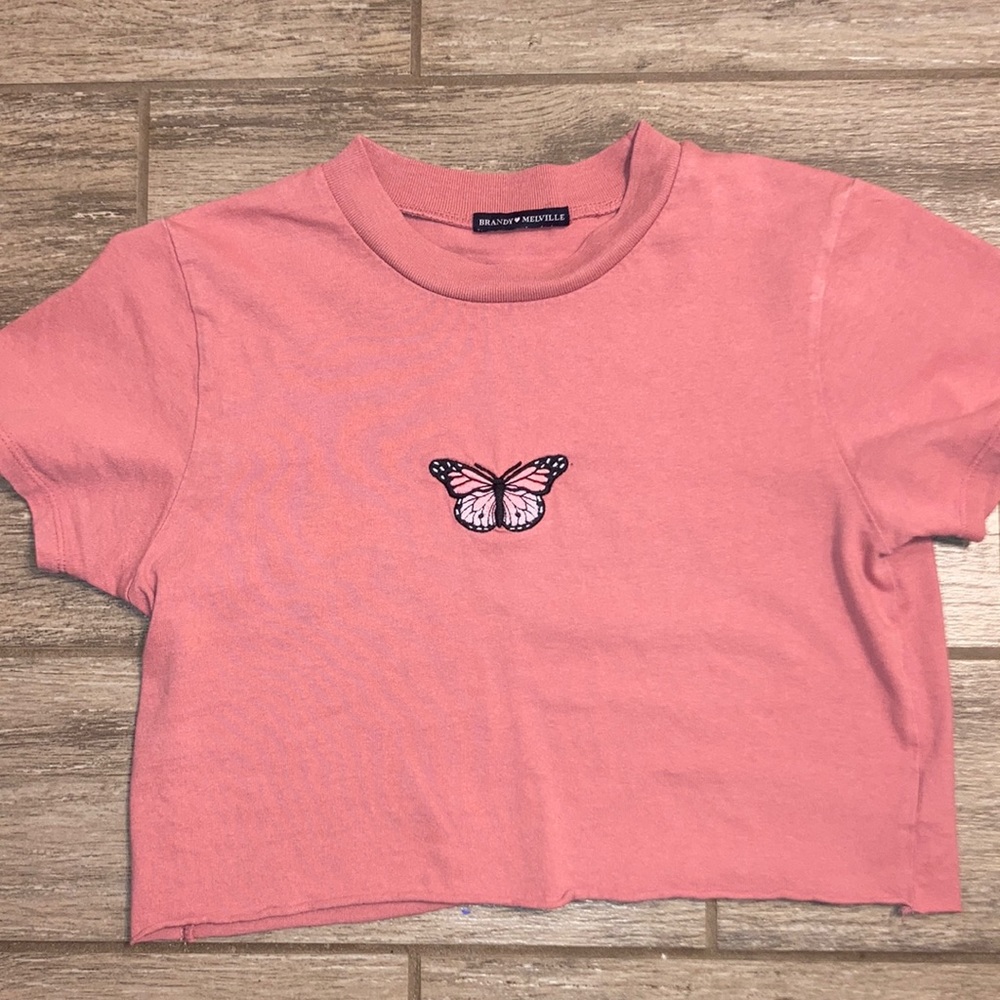 BRANDY MELVILLE Butterfly Tee